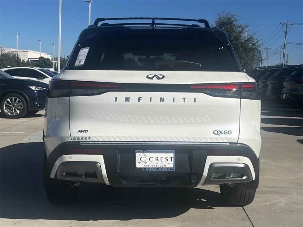 new 2025 INFINITI QX60 car, priced at $67,956