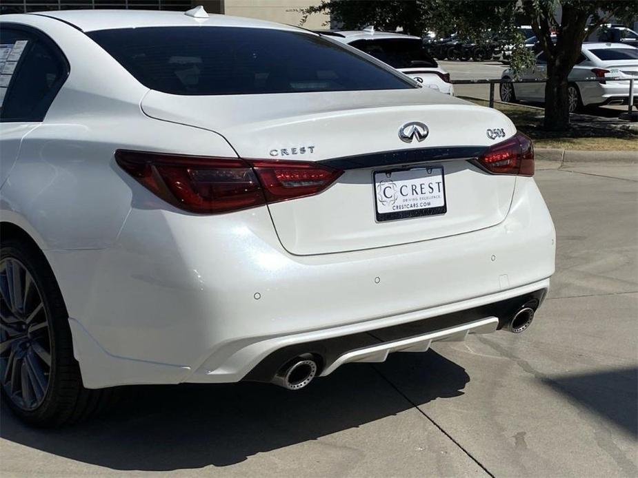 new 2024 INFINITI Q50 car, priced at $57,162