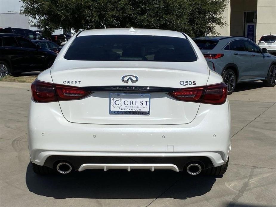 new 2024 INFINITI Q50 car, priced at $57,162