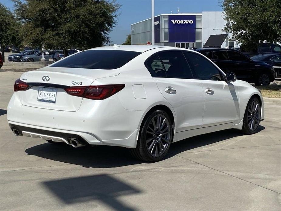 new 2024 INFINITI Q50 car, priced at $57,162