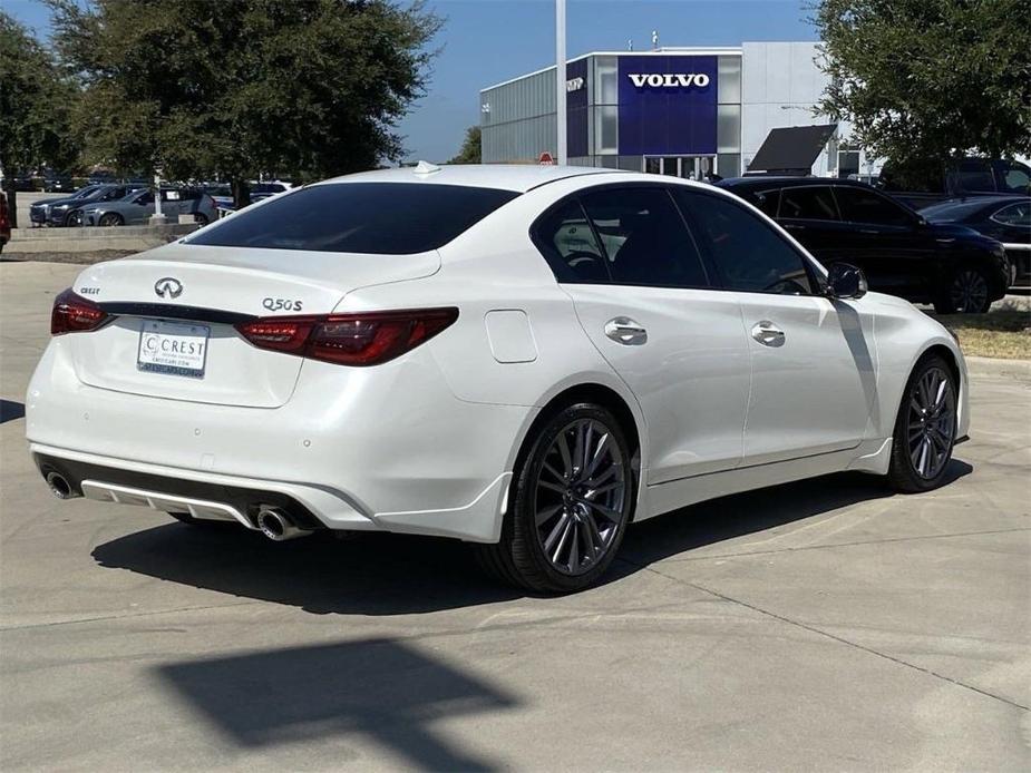 new 2024 INFINITI Q50 car, priced at $58,378