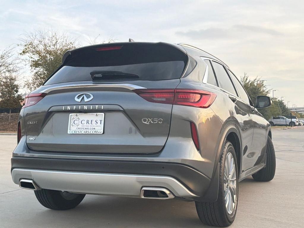 used 2025 INFINITI QX50 car, priced at $37,984