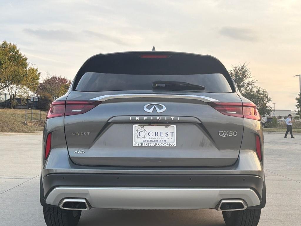 used 2025 INFINITI QX50 car, priced at $37,984