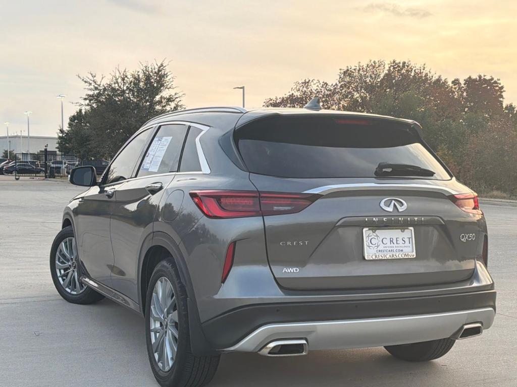 used 2025 INFINITI QX50 car, priced at $37,984