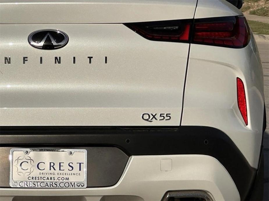 new 2024 INFINITI QX55 car, priced at $49,686