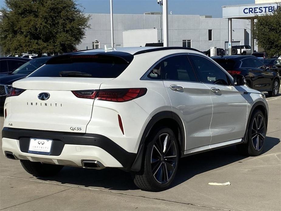 used 2023 INFINITI QX55 car, priced at $38,950