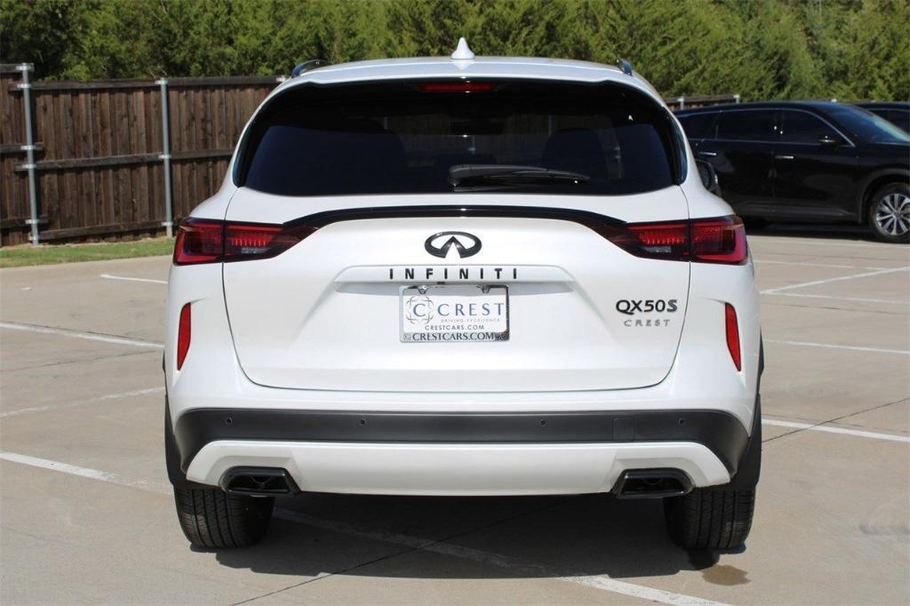 new 2024 INFINITI QX50 car, priced at $46,084