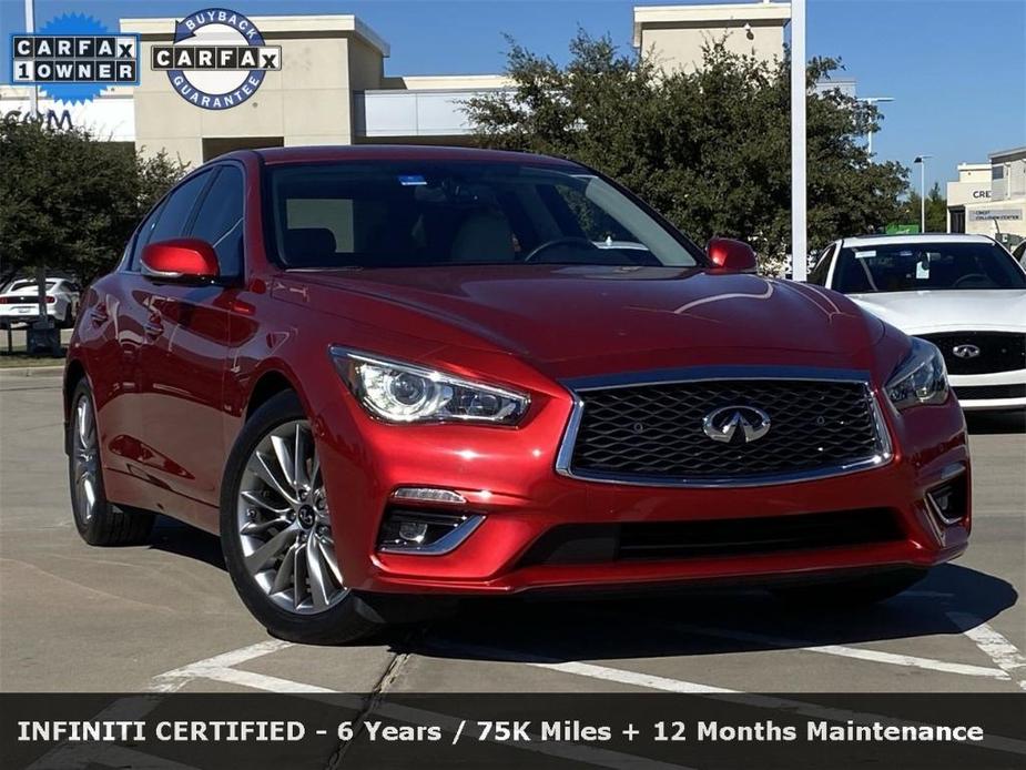 used 2024 INFINITI Q50 car, priced at $36,880