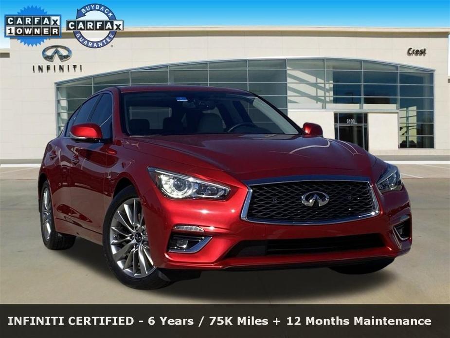 used 2024 INFINITI Q50 car, priced at $36,880