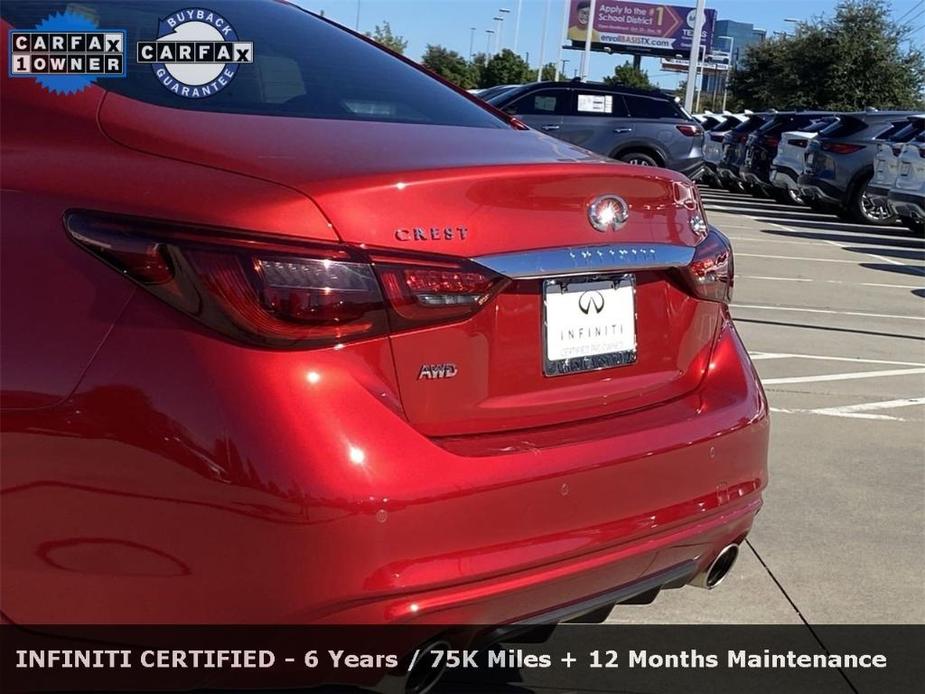 used 2024 INFINITI Q50 car, priced at $36,880