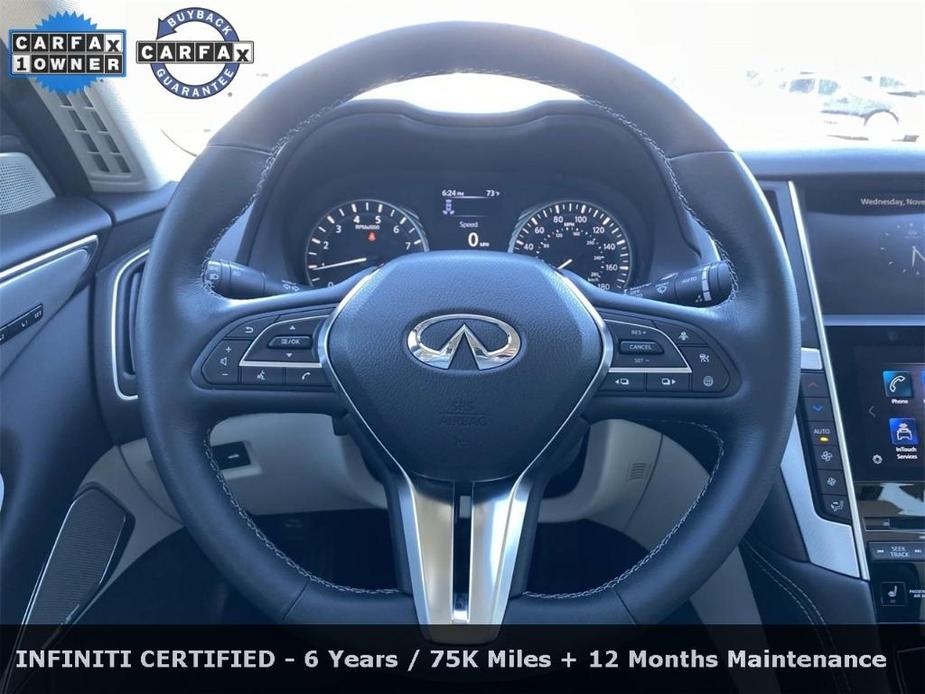 used 2024 INFINITI Q50 car, priced at $36,880