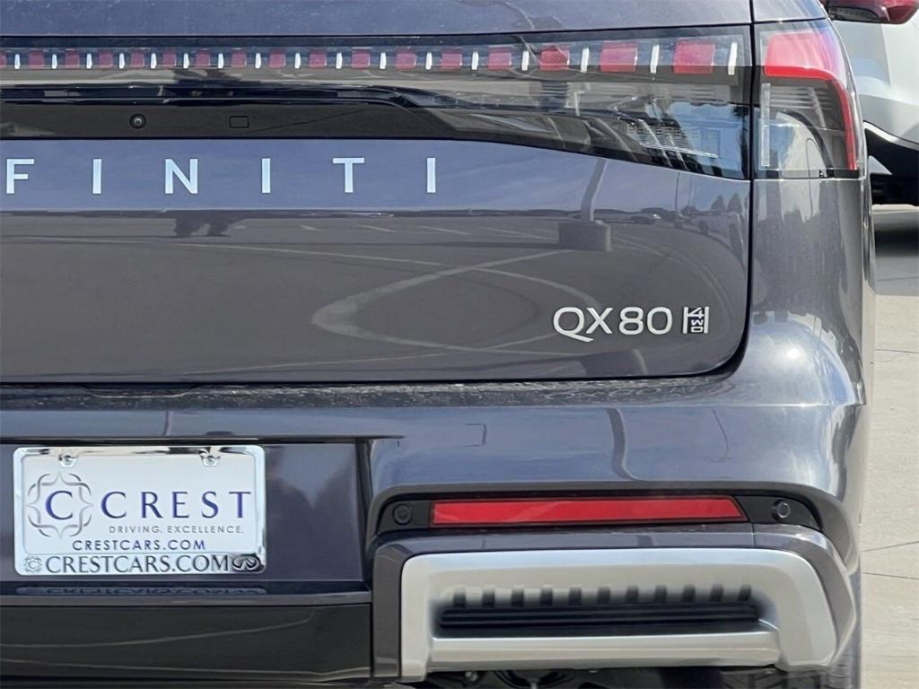 new 2025 INFINITI QX80 car, priced at $84,662