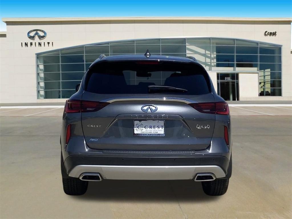 new 2025 INFINITI QX50 car, priced at $46,698