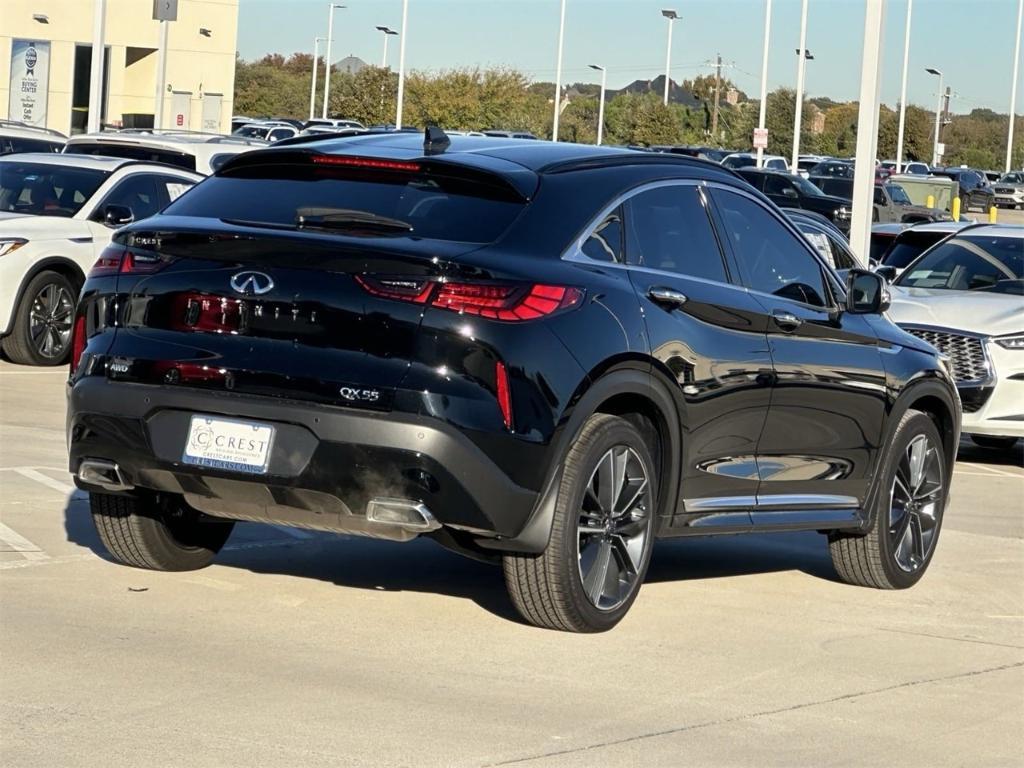 new 2025 INFINITI QX55 car, priced at $55,870