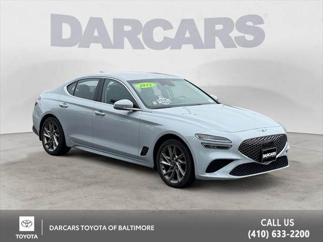 used 2022 Genesis G70 car, priced at $27,487