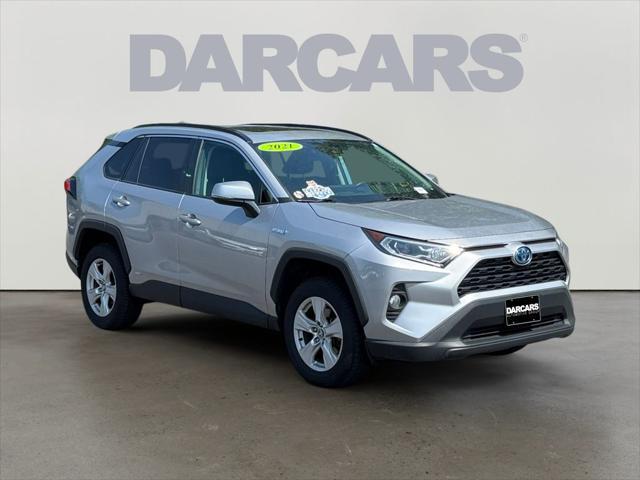 used 2021 Toyota RAV4 Hybrid car, priced at $22,418