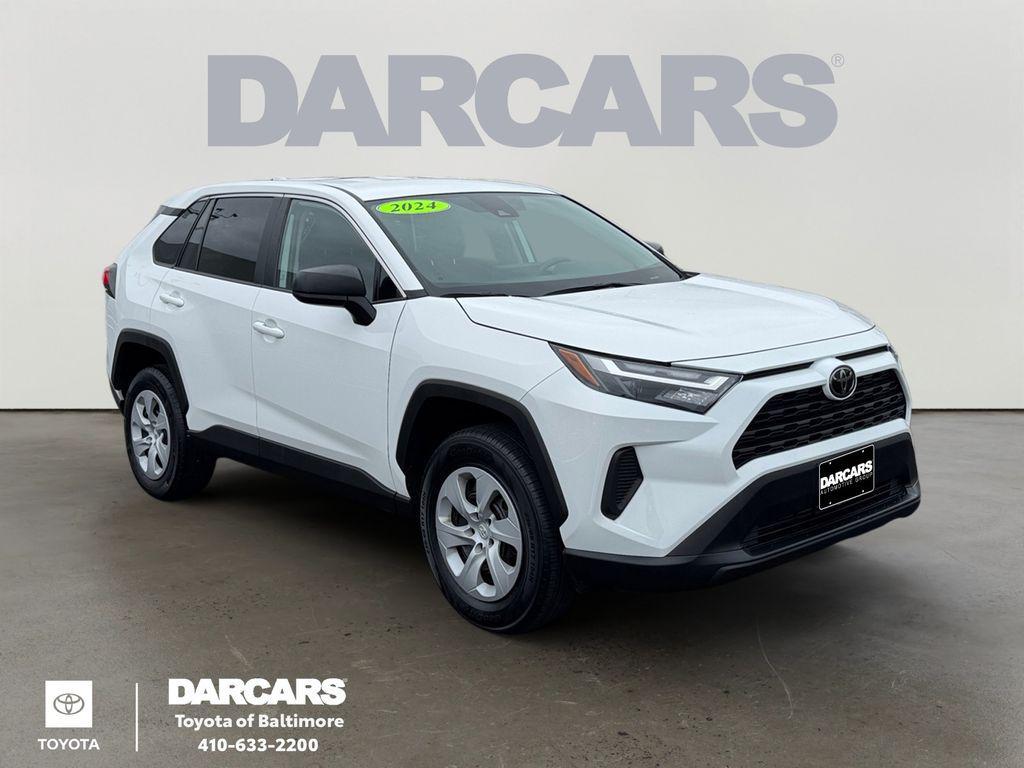 used 2024 Toyota RAV4 car, priced at $25,590