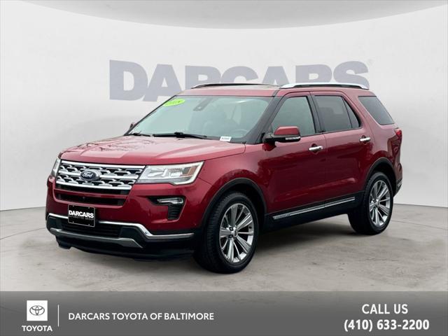 used 2018 Ford Explorer car, priced at $20,924
