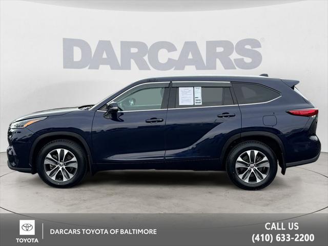 used 2021 Toyota Highlander car, priced at $30,499