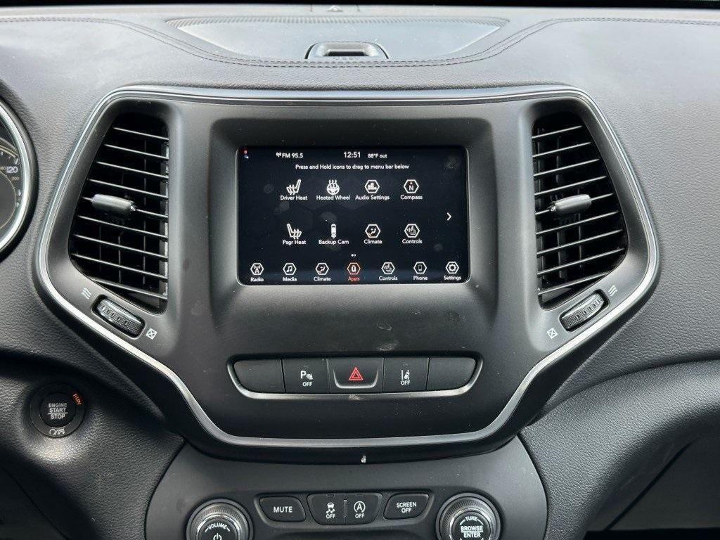 used 2021 Jeep Cherokee car, priced at $22,409