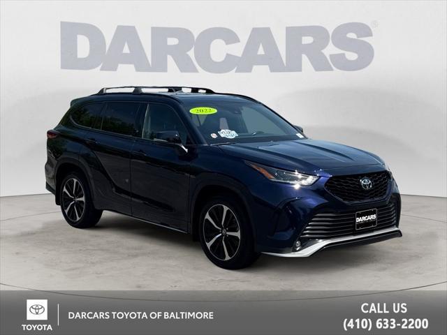 used 2022 Toyota Highlander car, priced at $32,700