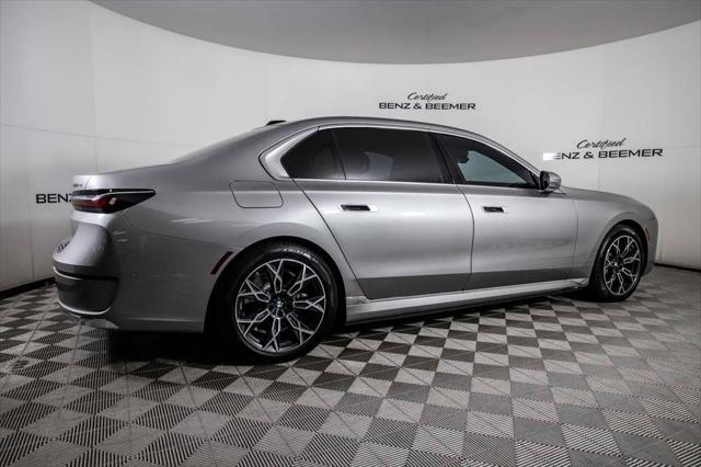 used 2024 BMW i7 car, priced at $83,500