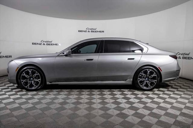 used 2024 BMW i7 car, priced at $83,500