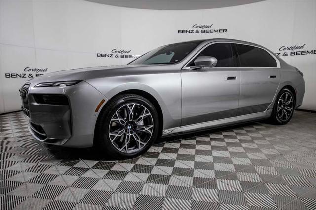 used 2024 BMW i7 car, priced at $83,500