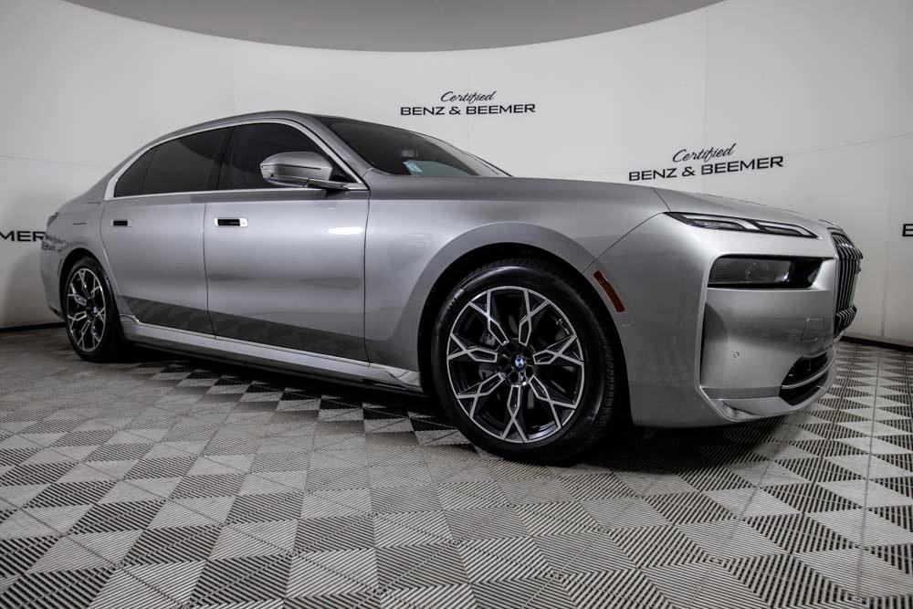 used 2024 BMW i7 car, priced at $72,000