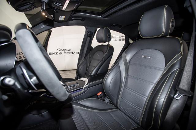 used 2020 Mercedes-Benz AMG GLC 63 car, priced at $44,000