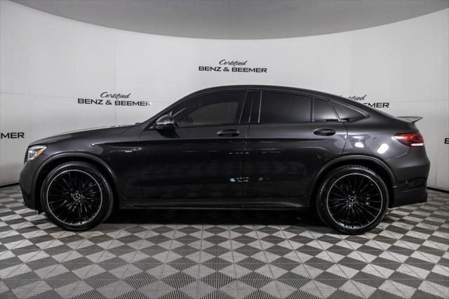 used 2020 Mercedes-Benz AMG GLC 63 car, priced at $44,000