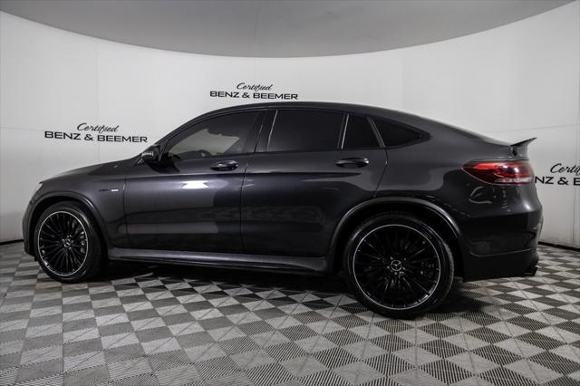 used 2020 Mercedes-Benz AMG GLC 63 car, priced at $44,000