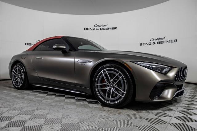 used 2023 Mercedes-Benz AMG SL 55 car, priced at $118,000