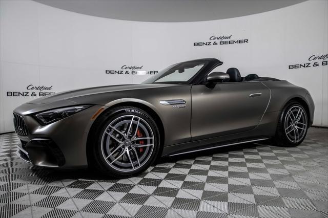 used 2023 Mercedes-Benz AMG SL 55 car, priced at $122,000