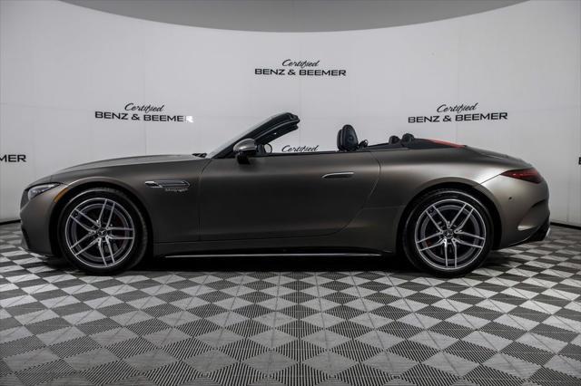 used 2023 Mercedes-Benz AMG SL 55 car, priced at $122,000