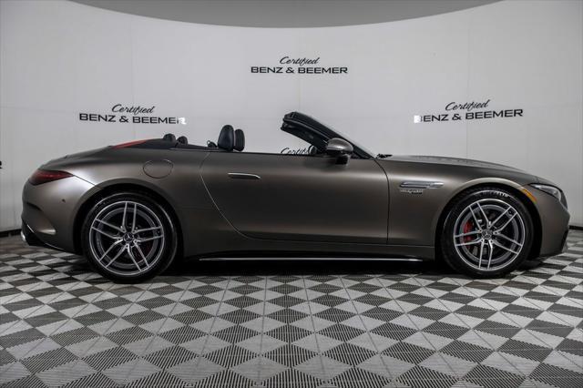 used 2023 Mercedes-Benz AMG SL 55 car, priced at $122,000