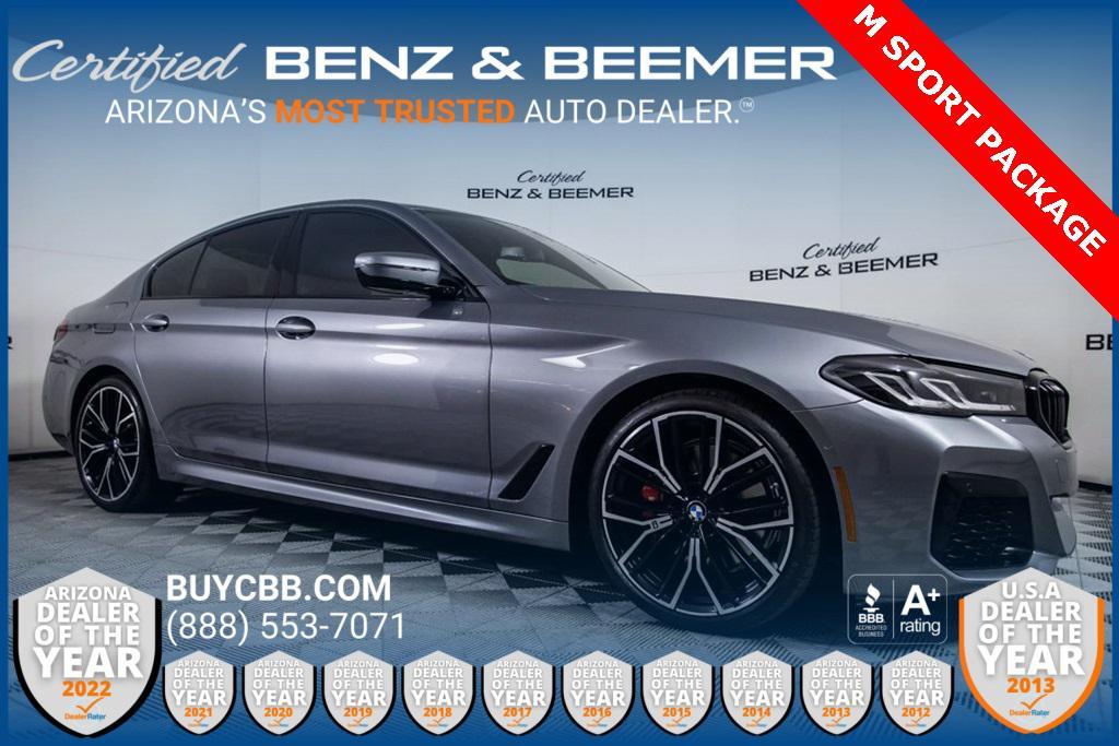 used 2023 BMW 530 car, priced at $37,500