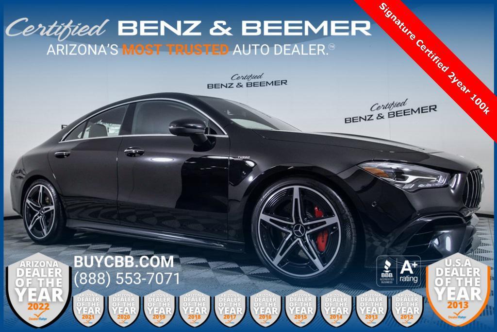 used 2024 Mercedes-Benz AMG CLA 45 car, priced at $59,800