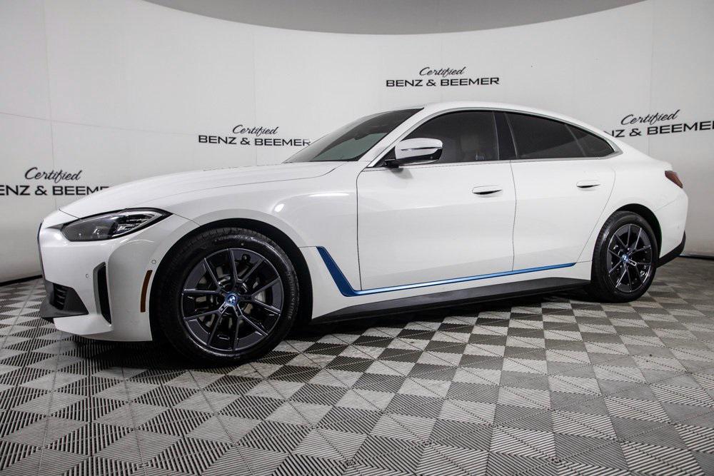 used 2022 BMW i4 Gran Coupe car, priced at $29,000