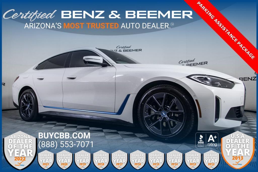 used 2022 BMW i4 Gran Coupe car, priced at $29,000