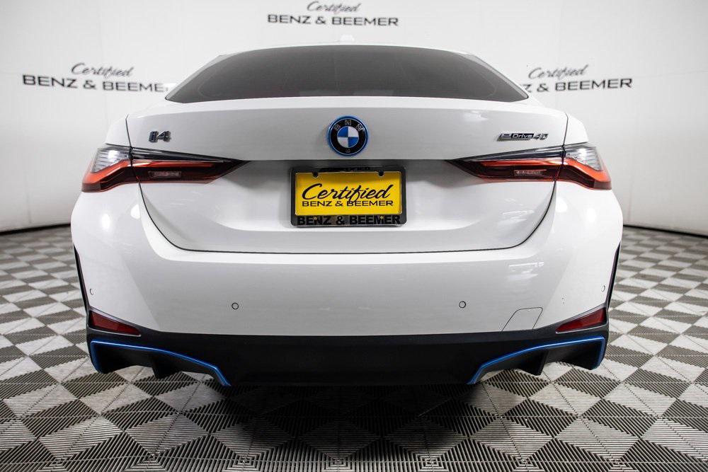 used 2022 BMW i4 Gran Coupe car, priced at $29,000