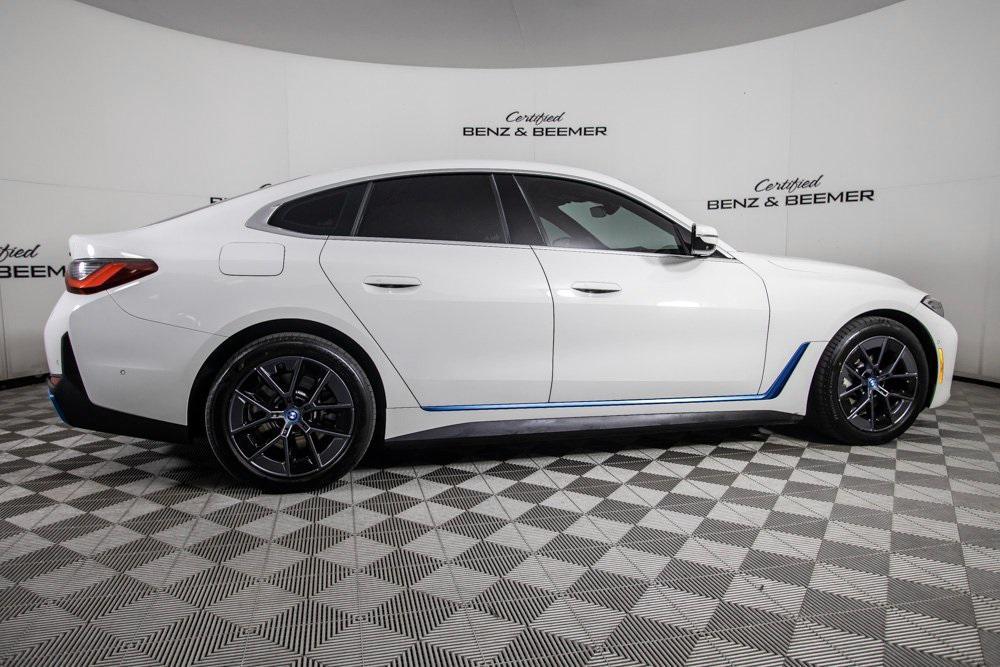 used 2022 BMW i4 Gran Coupe car, priced at $29,000