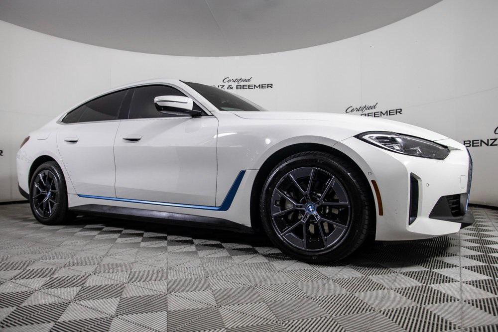 used 2022 BMW i4 Gran Coupe car, priced at $29,000