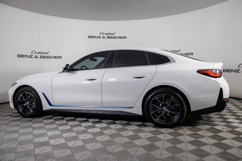 used 2022 BMW i4 Gran Coupe car, priced at $29,000