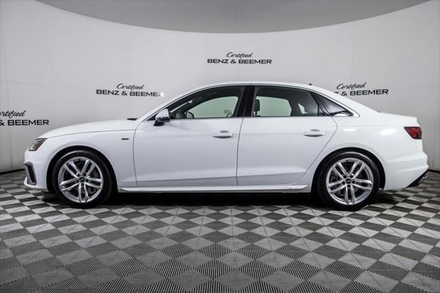 used 2024 Audi A4 car, priced at $37,800