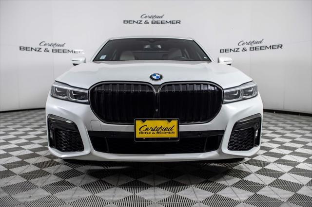 used 2022 BMW 740 car, priced at $50,000