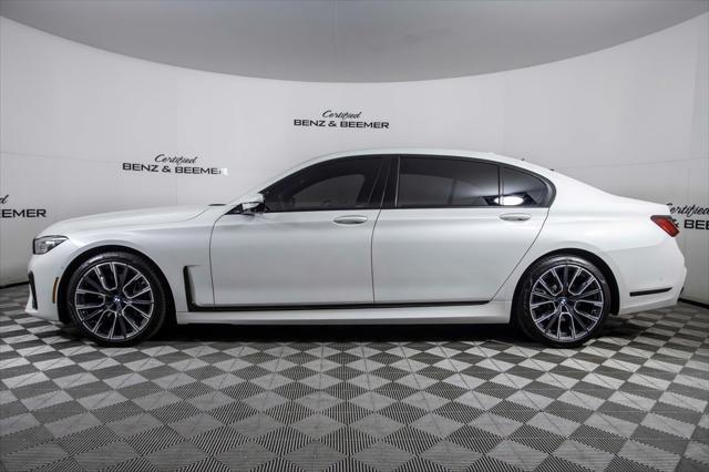 used 2022 BMW 740 car, priced at $50,000