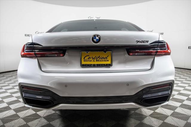 used 2021 BMW 740 car, priced at $45,000