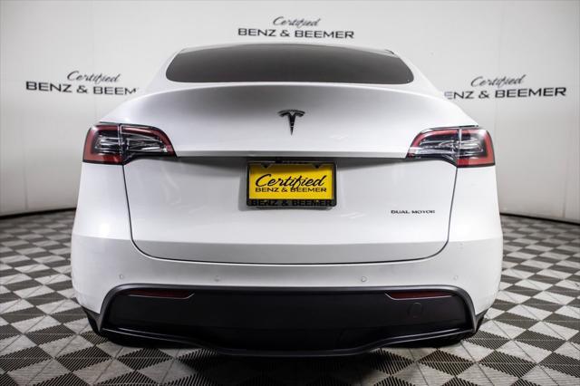 used 2021 Tesla Model Y car, priced at $23,000
