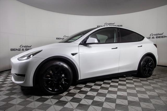 used 2021 Tesla Model Y car, priced at $23,000